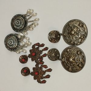 Bundle of 3 Boho Earrings